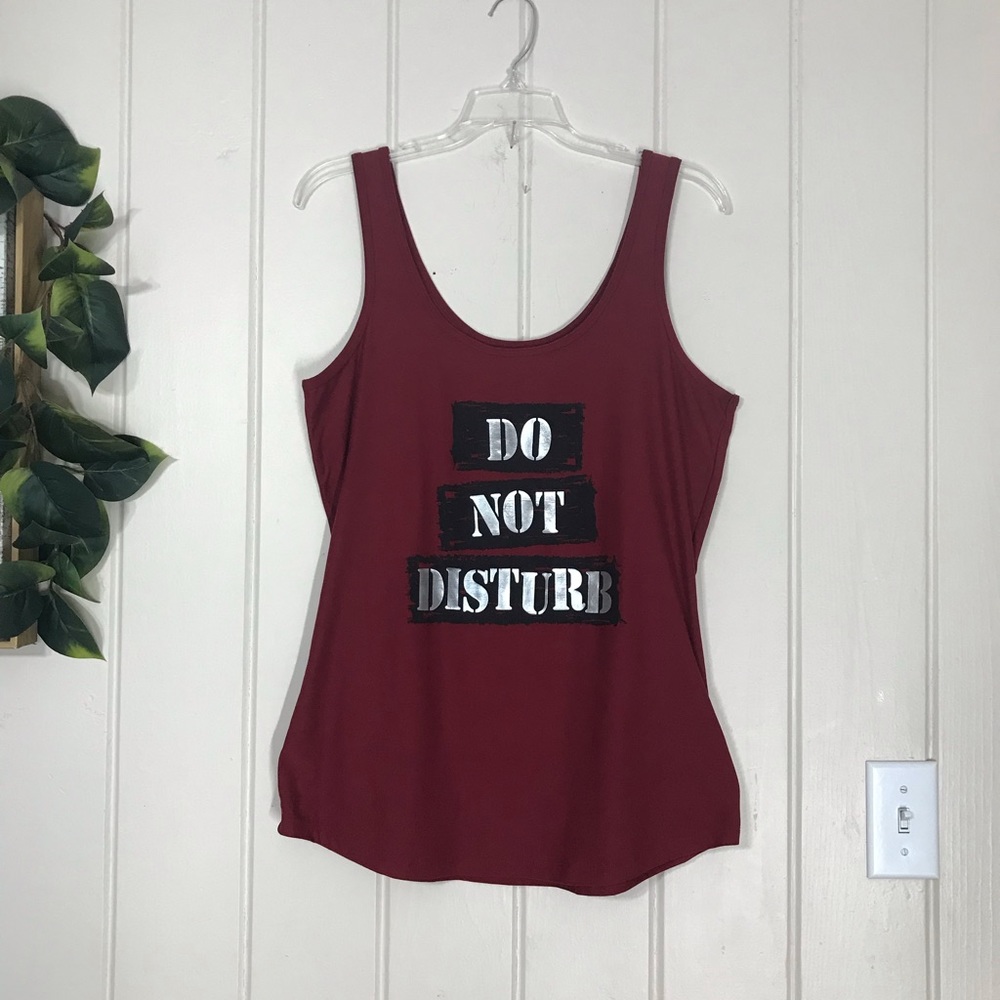 No Boundaries Do Not Disturb Tank Top NWOT
XXL 2XL 2XG
92% Polyester 8% Spandex - Picture 7 of 11